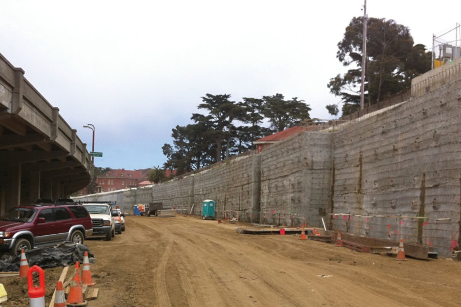 Doyle Drive Tunnel, San Francisco, USA